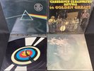 4x Assorted LP Vinyl Records 70's & 80's Rock Eagles Pink Floyd & more(6E)MO#807