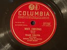 COLUMBIA 37152   78 RPM - WHITE CHRISTMAS / JINGLE BELLS by FRANK SINATRA EX-