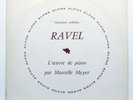 MARCELLE MEYER - RAVEL piano works - ALPHA / DISCOPHILES BELGES DB102 - orig LP