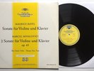 LP MONIQUE HAAS RAVEL MIHALOVICI Sonate Für Violine Und Klavier LPM 18 520 DGG