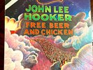 Vinyl LP FREE BEER AND CHICKEN John Lee Hooker ABC ABCD-838 1974