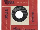 DOOWOP R&B 45  - SHIRLEY GUNTER and the FLAIRS - HEADIN HOME -HEAR -1956 MODERN