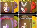 KISS 4× Rare Singels Germany Limited Edition Color  Wax Very Rare