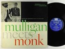 Thelonious Monk - Mulligan Meets Monk LP - Riverside - RLP 12-247 Mono DG