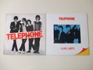 TELEPHONE 2 albums CRACHE TON VENIN Pathé 1979/ DURE LIMITE Virgin 1982 VG+/EX