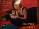 THE RAVENS staring RICKY - WRITE ME A LETTER (MG6062) VG+ cond. RARE PROMO ALBUM