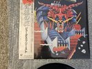 Judas Priest Defenders Of Faith Silver OBI Shrink Near Mint Japan Vinyl Record
