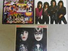 KISS  3 Lp s  DYNASTY, UNMASKED,  LICK IT UP
