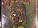 REPULSION HORRIFIED Vinyl LP3892R Clear Swamp Green, Oxblood And Bone Splatter