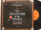 Andrew Lloyd Webber Lp Highlights From The Phantom Of The Opera On Polydor - Nm