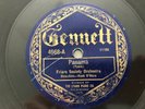 GENNETT Record 78 rpm 4968 PANAMA / TIGER RAG Friars Society Orchestra JAZZ