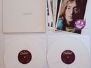 Beatles White Album BROWN STREAKS in White Vinyl 1978 Photos + Poster + Sticker
