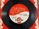 Rare 60’s Pepsi Flexi Disc Cardboard Record - Mr. & Mrs. Saltant