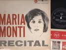 LP MARIA MONTI RECITAL 1° ALBUM RCA SERIE EUROPA PML 74 1961 GIORGIO GABER FOLK