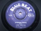 LORD CREATOR [KENTRICK PATRICK]   Evening News '65   EX   BLUE BEAT BB 292   SKA
