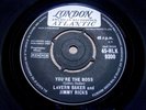 LAVERN BAKER & JIMMY RICKS   You're The Boss   MINT   LONDON HLK 9300   Popcorn