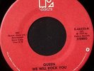 QUEEN WE WILL ROCK YOU/LET ME ENTERTAIN YOU ELEKTRA RECORDS  VINYL 45 50-99
