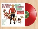 RED VINYL----  GENE AUTRY Rudolph the Red Nosed Reindeer LP Sleigh Bells    1216
