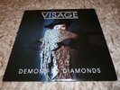 Visage Demons To Diamonds Translucent Green Vinyl record
