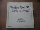 TON STEINE SCHERBEN - Keine Macht Für Niemand 2x Lp Album  Rock, Krautrock, Prog