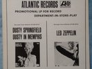 LED ZEPPELIN - rare 1st album 1969 Atlantic Records Promo LP