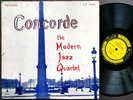 THE MODERN JAZZ QUARTET Concorde LP PRESTIGE 7005 US 1955 DG MONO Milt Jackson