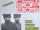 Pet Shop Boys One More Chance Vinyl Single 12inch NEAR MINT Zyx