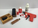 Vintage Discwasher Record Cleaner kit Zerostat D4 SC2 Vinyl Cleaning Brush