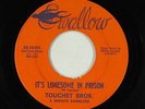 Cajun 45 - Touchet Bros. & Midnite Ramblers - Lonesome In Prison - Swallow VG+