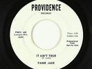 Garage Psych Fuzz 45 - Faine Jade - It Ain't True - Providence