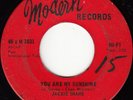 Jackie Shane: You are My Sunshine/Stand Up Straight and Tall -Modern 45 x M 1031