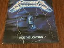 Metallica Ride The Lightning Vinyl LP 1984 Megaforce Records MRI769 First Press