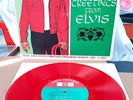 Elvis - Rare Season's Greetings from Elvis Sun Dec 3 1967 Radio Show - Red Vinyl