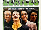 THE BEATLES - GET BACK - 1969 SWEDEN VINYL 7 45 RPM SINGLE - R 5777 - EX/EX