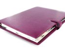 Filofax A4 Finsbury 2024 Leather Personal Organiser Diary Raspberry Value £168
