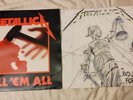 Metallica Kill 'Em All Vinyl LP Original  1983 Plus And Justice For All 1998