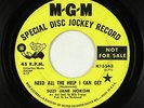 Psych Pop 45 - Suzi Jane Hokom - Need All The Help I Can Get - MGM