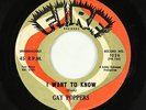 R&B Soul Popcorn 45 - Gay Poppers - I Want To Know - Fire