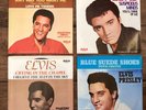Elvis Presley 4 Collector's Series RCA Records Suspicious Minds Blue Suede Shoes