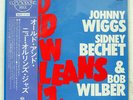 JOHNNY WIGGS,SIDNEY BECHET OLD&NEW ORLEANS JAZZ LONDON SLC455 JAPAN OBI LP