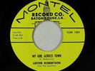 R&B Soul Rocker 45 - Lester Robertson - My Girl Across Town - Montel - VG++