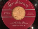 HEAR - ROCKABILLY BOP RE - PEANUTS WILSON - CAST IRON ARM - BRUNSWICK 70'S RE