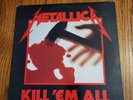 Metallica Kill Em All Megaforce Records Framed MRI069 Original 1983