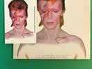 DAVID BOWIE ALADDIN SANE GATEFOLD LP ORANGE RCA 4852 WITH INSERT
