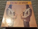 LEO WRIGHT - SOUL TALK LP 2011 VORTEX RECORDS 1970 VG+