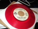 THE BYRDS TURN  TURN  TURN  45 WHITE LABEL PROMO RED VINYL COLUMBIA GOOD