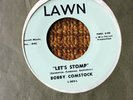 45 RPM Bobby Comstock LAWN 202 Let's Stomp / I want to Do It  M-