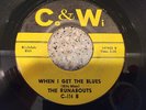 THE RUNABOUTS  The Prom /When I Get The Blues EX  7” 45 Co & Wi C-114 Rockabilly