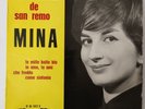 Mina ‎– Festival De San Remo - 1961  -  vinyle EP 45t