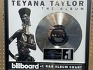 Teyana Taylor Billboard #1 R&B Album Chart Record Award Jewel Box Platinum LP